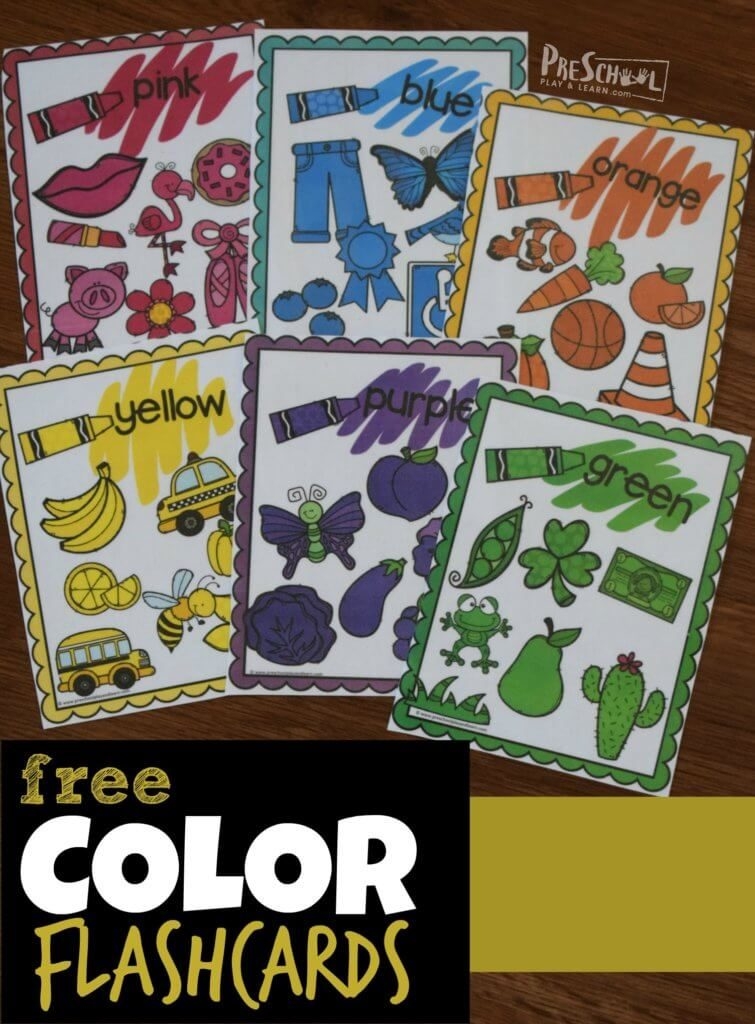 FREE Printable Color Words Flashcards Free Homeschool Deals FREE Printable Color Words Flashcards Free Homeschool Deals