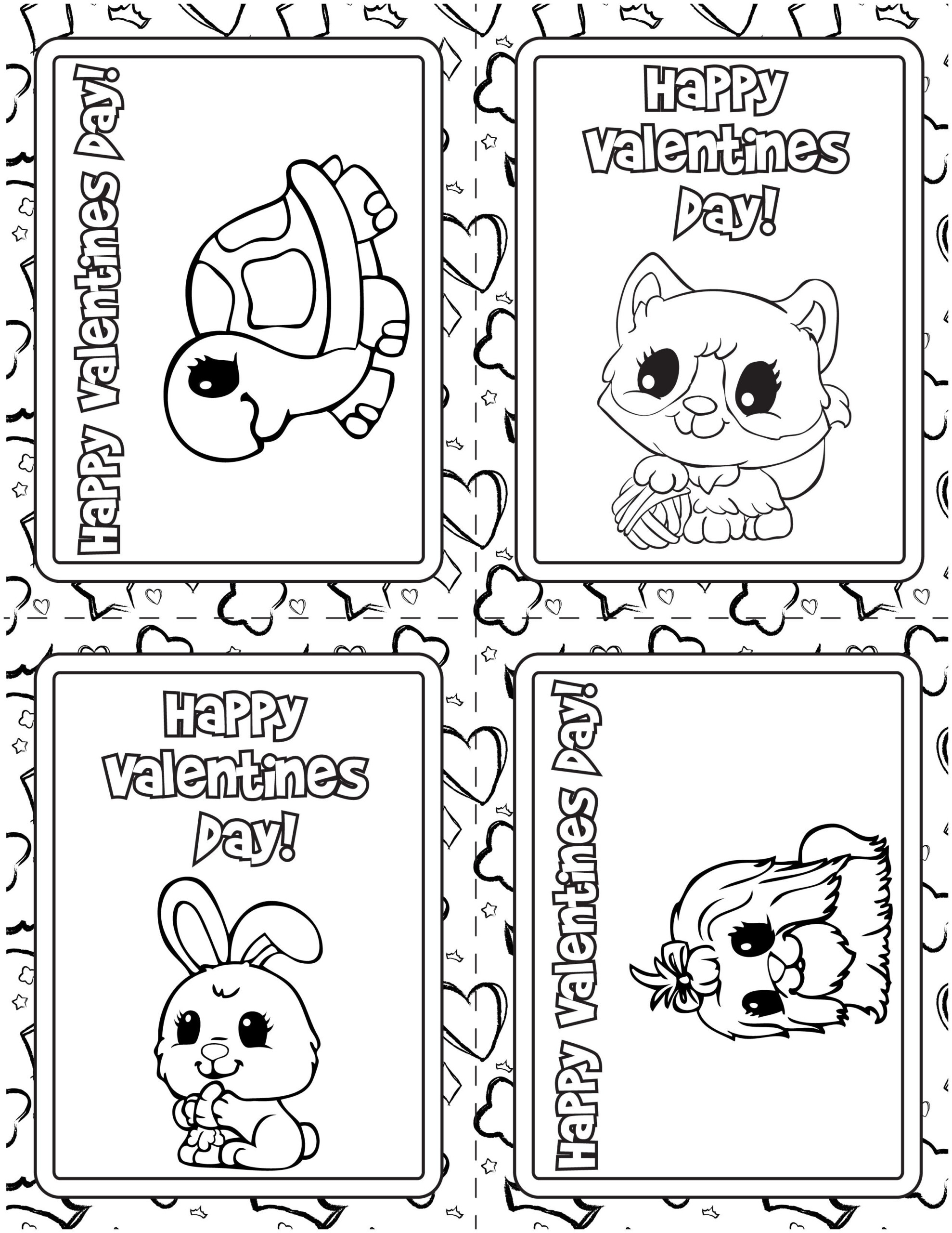 Free Printable Colorable Valentine 39 s Day Cards Free Printable Card Free Printable Colorable Valentine 39 s Day Cards Free Printable Card