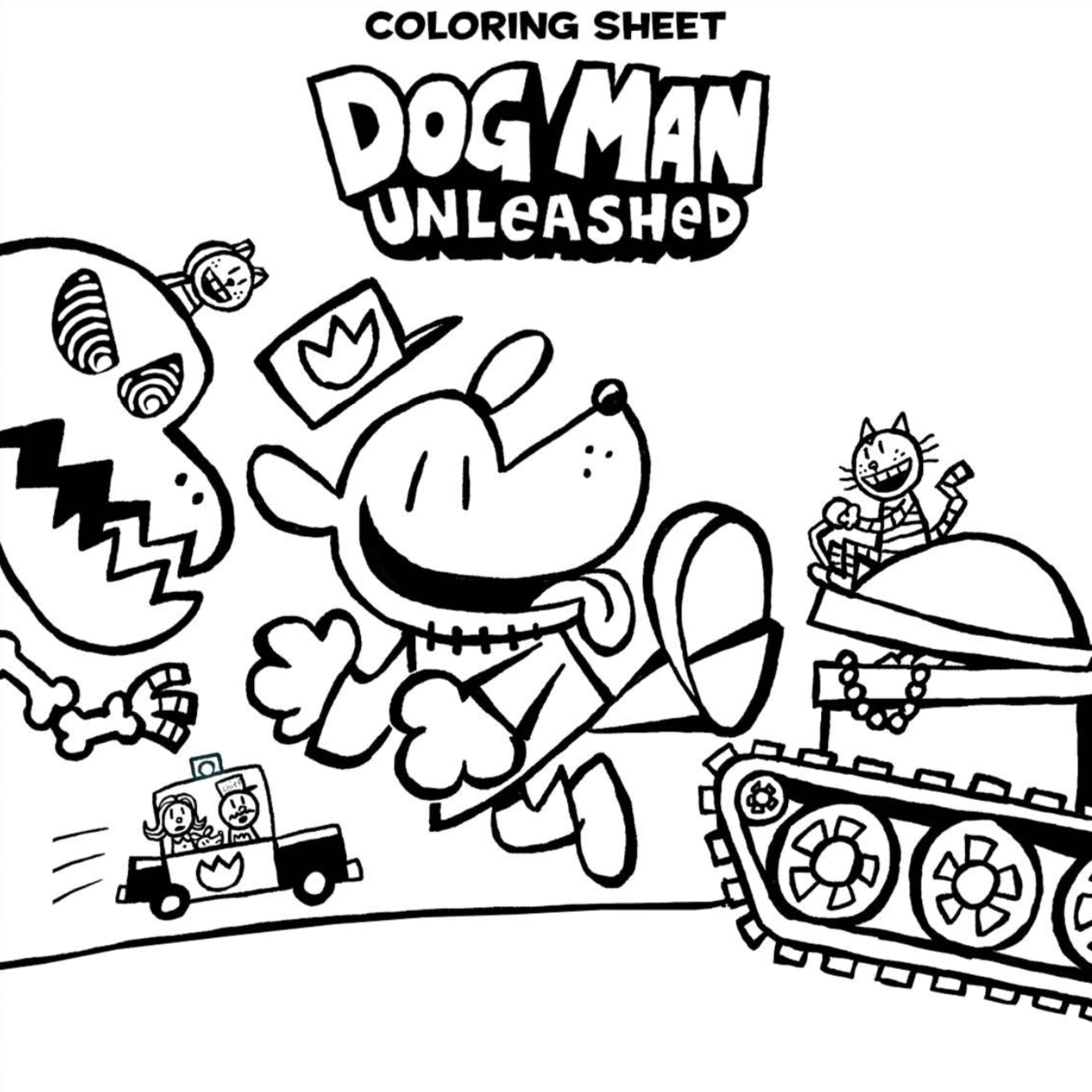 Free Printable Coloring Pages Dogman AllyaxKemp Free Printable Coloring Pages Dogman AllyaxKemp