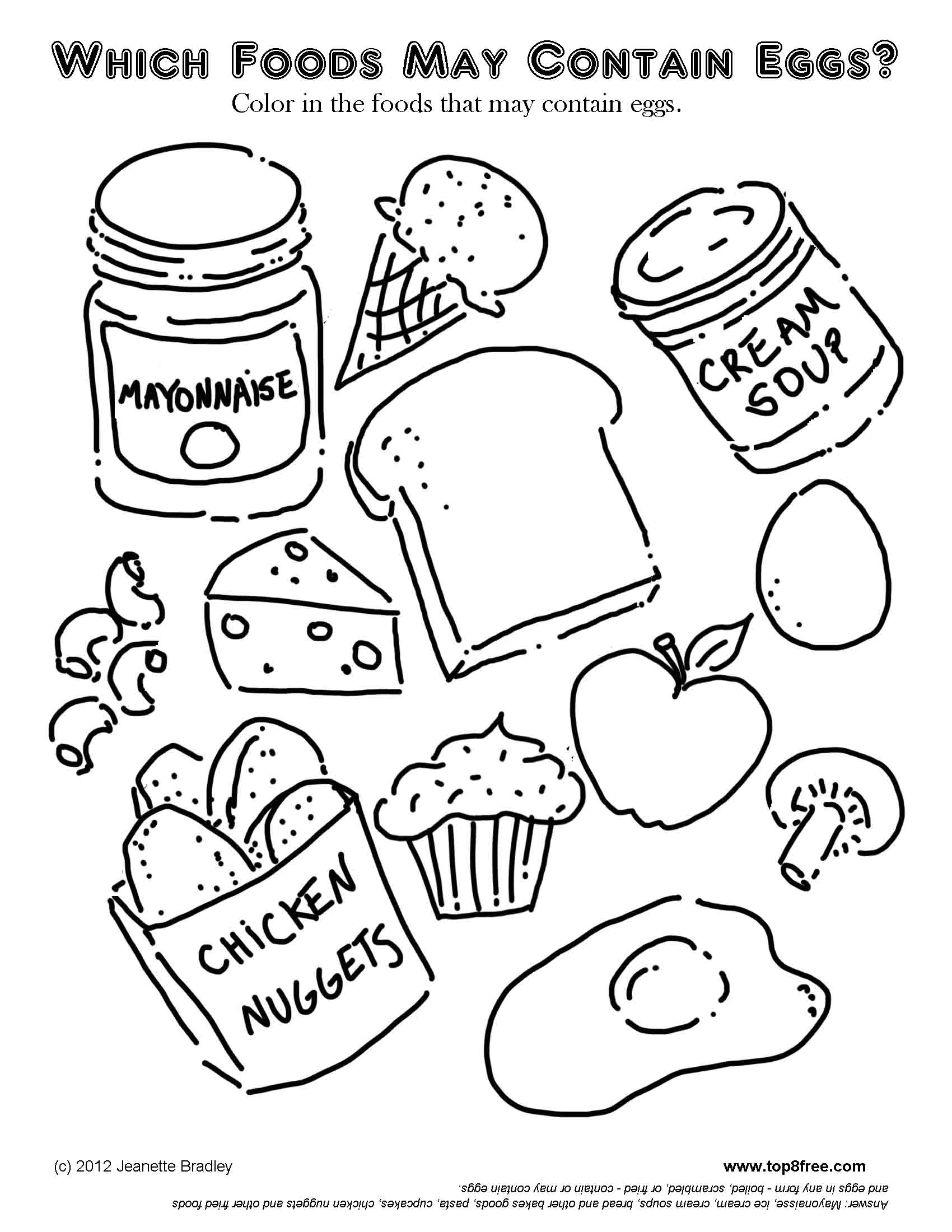 Free Printable Coloring Pages Food Coloring Home Free Printable Coloring Pages Food Coloring Home