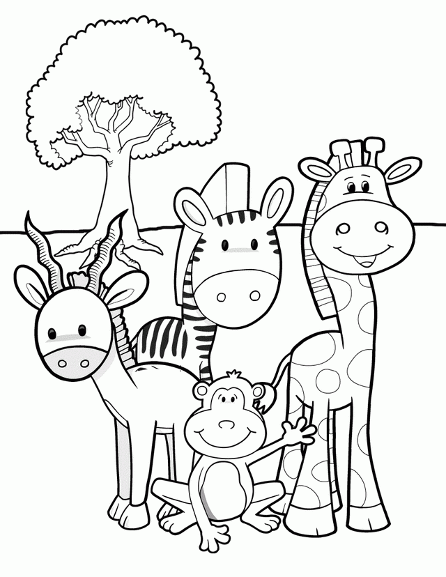 free coloring printables animals free coloring printables animals