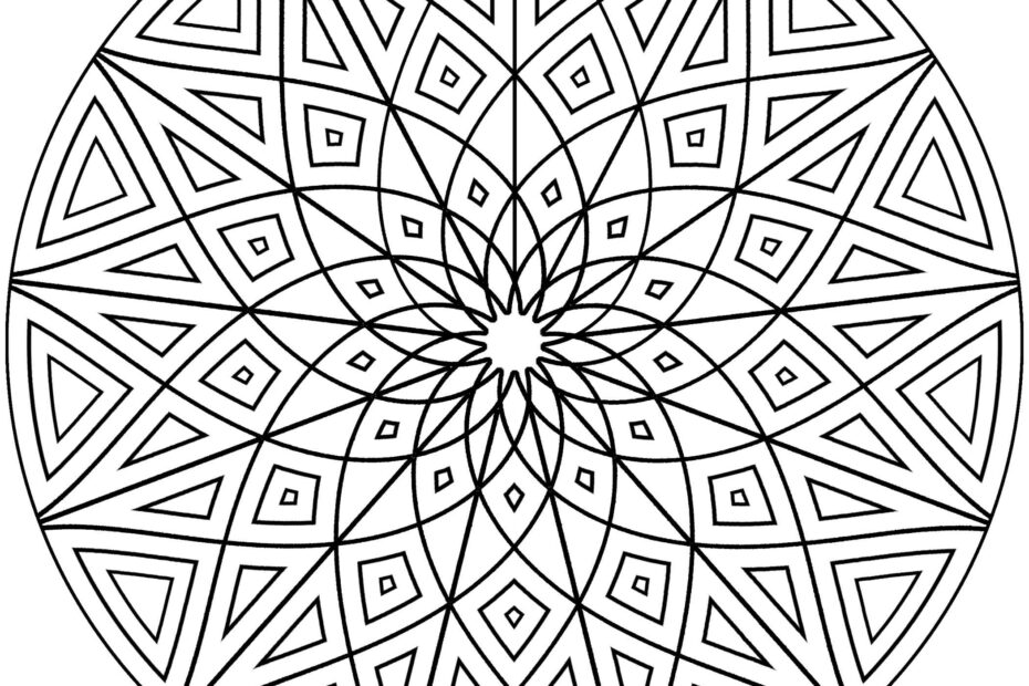 Free Printable Coloring Pages Of Cool Designs Coloring Home