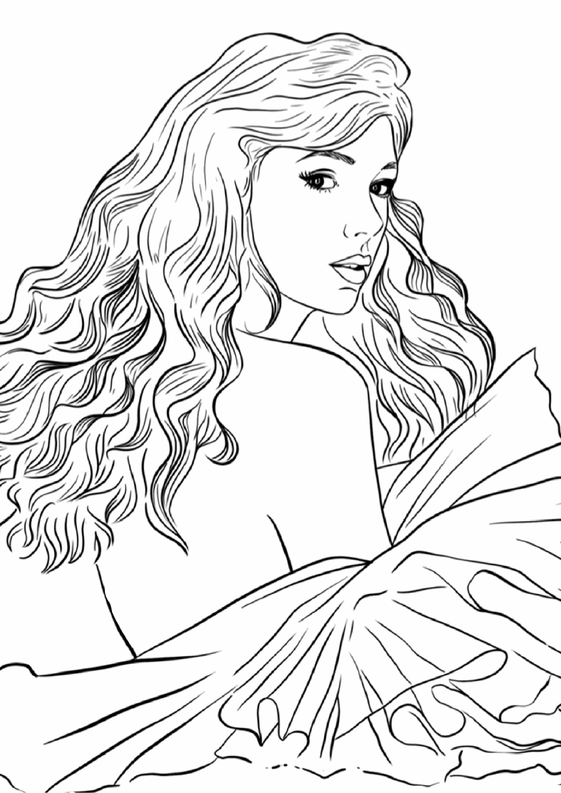 Taylor Swift coloring sheets free printable Taylor Swift coloring sheets free printable