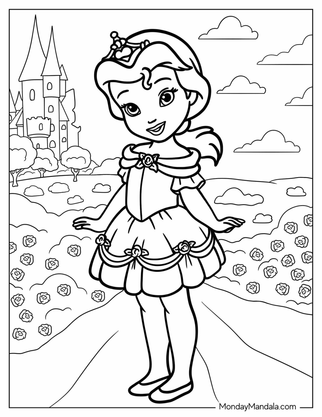 free printable coloring princess free printable coloring princess