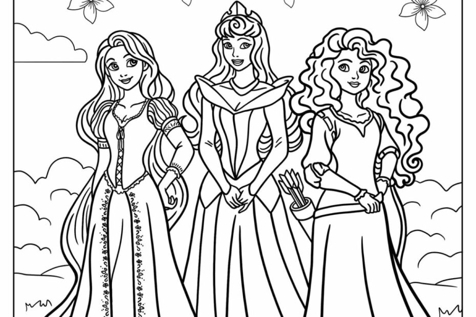 Free Printable Disney Princess Coloring Pages Pdf Infoupdate