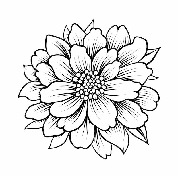 Free Printable Drawings Of Flowers Download Free Printable Drawings Of