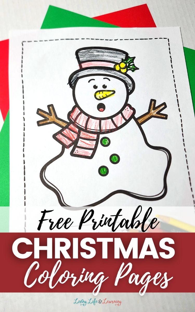 Free Printable Easy Christmas Coloring Pages For Kids Free Coloring Free Printable Easy Christmas Coloring Pages For Kids Free Coloring