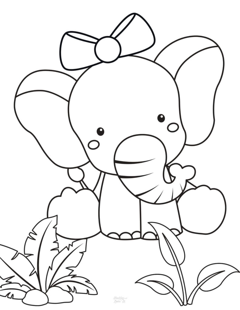 elephant coloring sheet printable elephant coloring sheet printable