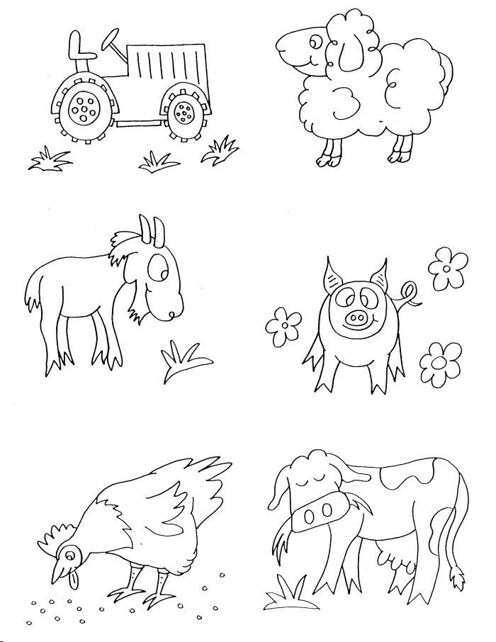 free printable farm animal coloring pages free printable farm animal coloring pages