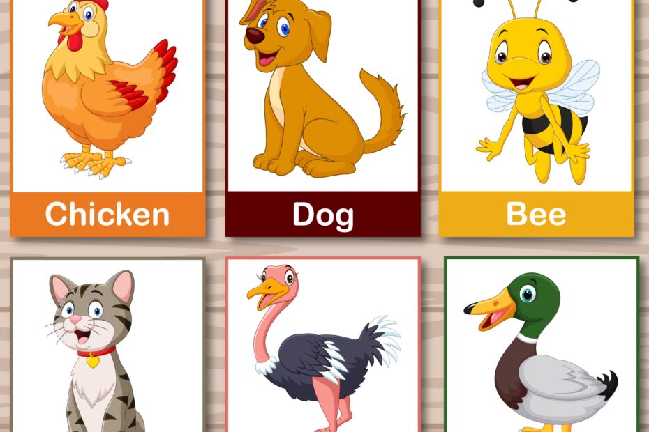 Free Printable Farm Animals Flashcards Just Family Fun 53 OFF