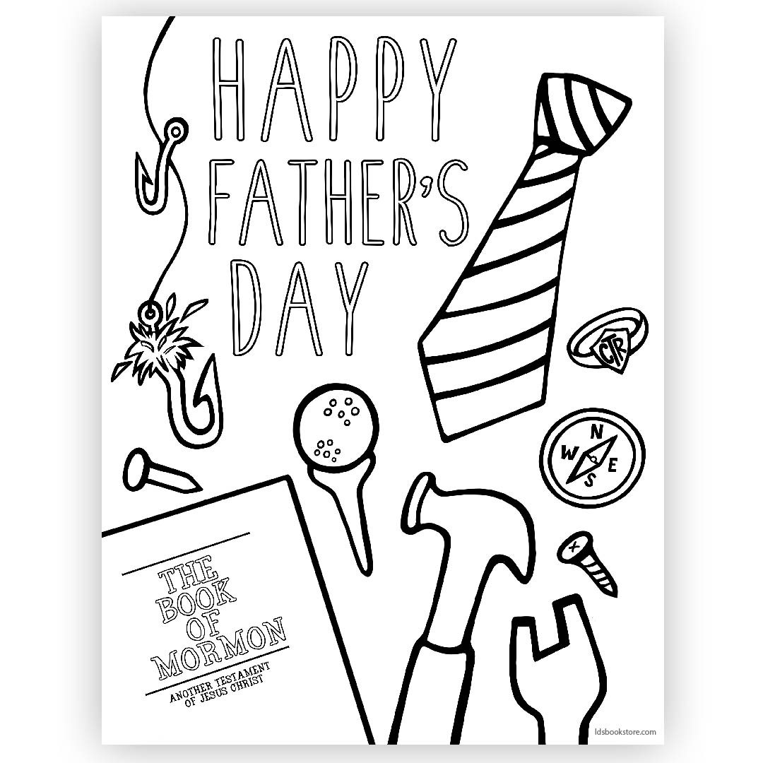 Free Printable Father's Day Coloring Free Printable Father's Day Coloring