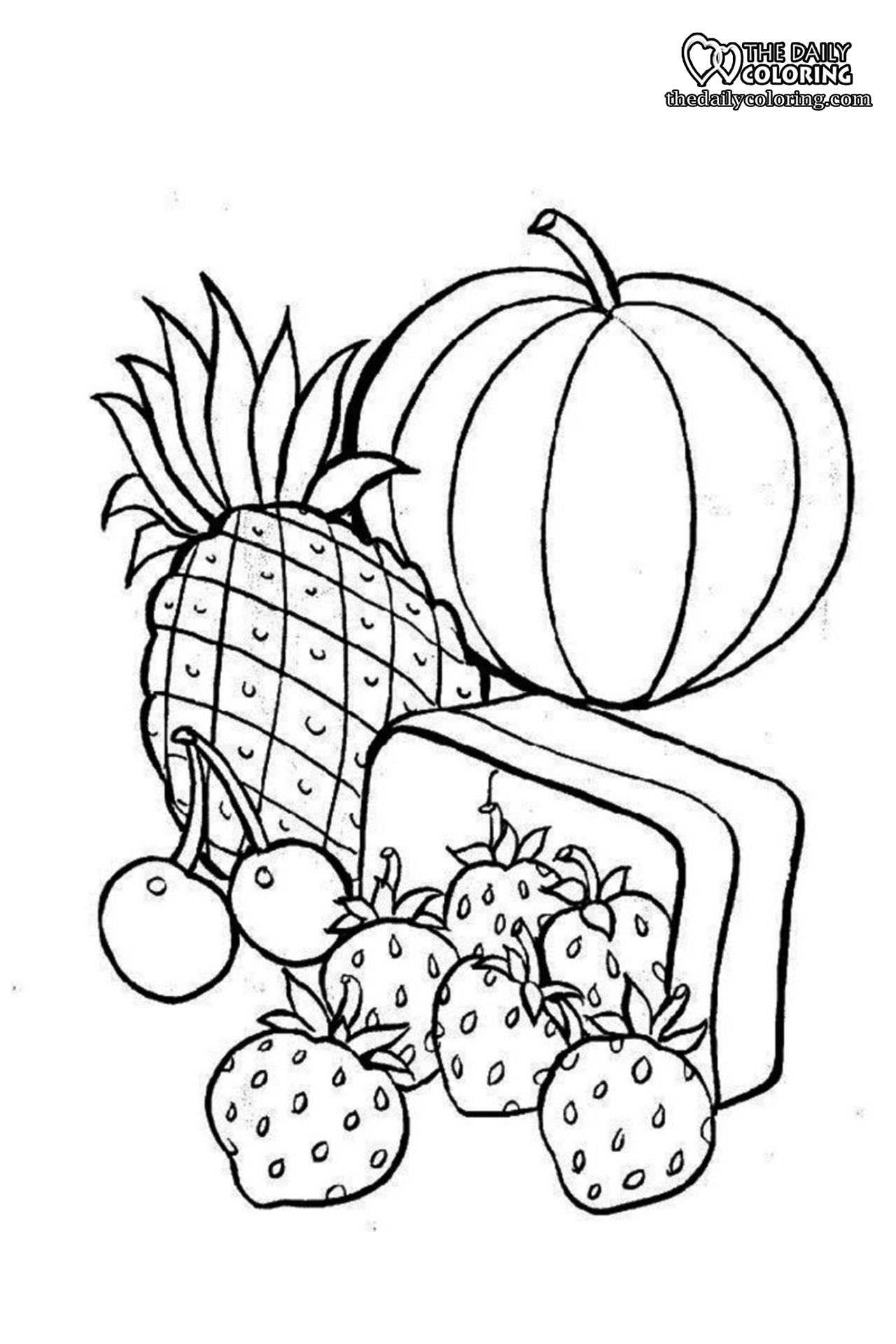 Free Printable Food Coloring Pages 2025 The Daily Coloring Free Printable Food Coloring Pages 2025 The Daily Coloring