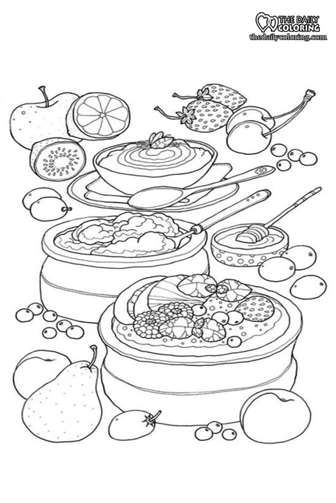 Free Printable Food Coloring Pages 2025 The Daily Coloring Free Printable Food Coloring Pages 2025 The Daily Coloring