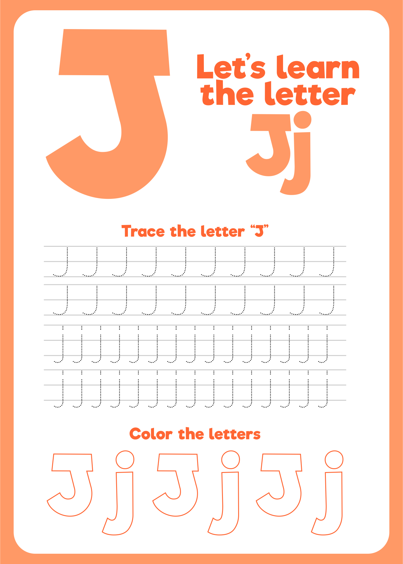 Free Printable Form With Letter J Printable Forms Free Online Free Printable Form With Letter J Printable Forms Free Online