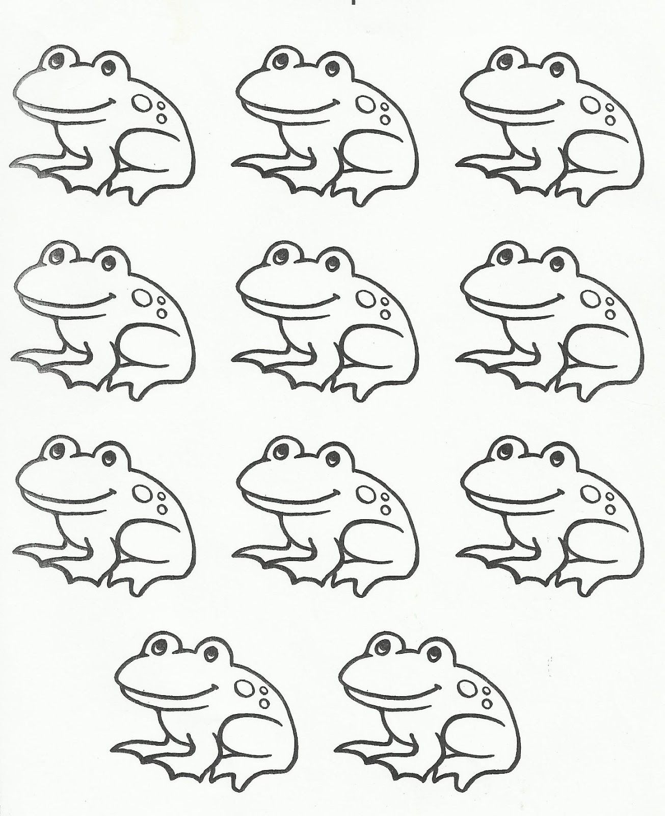 Free Printable Frog Worksheets Free Printable Frog Worksheets