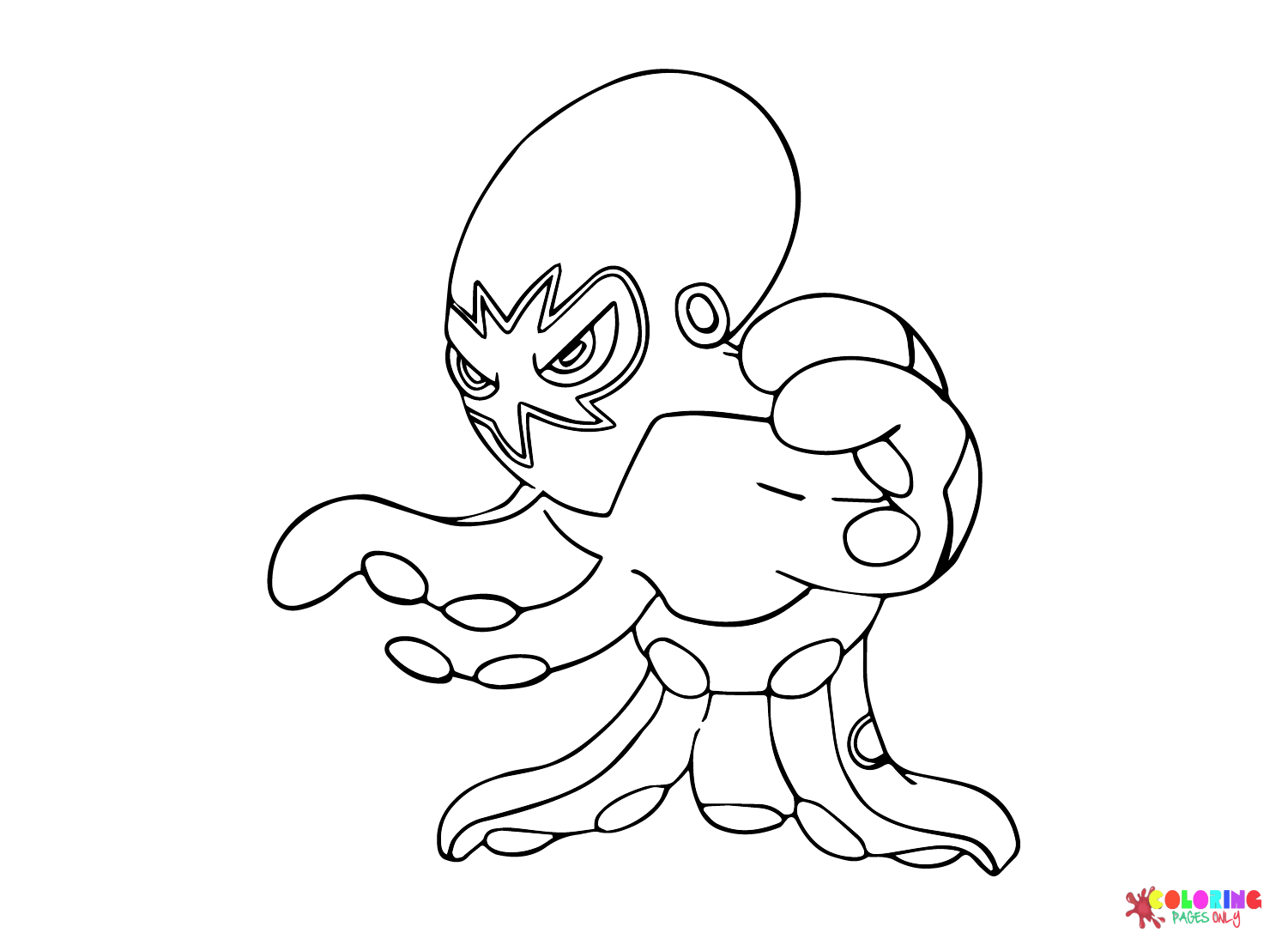 Free Printable Grapploct Coloring Pages Pokemon Ready For Download Free Printable Grapploct Coloring Pages Pokemon Ready For Download