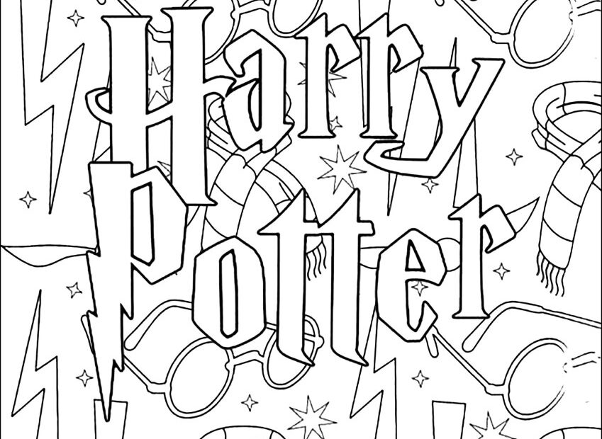 Free Printable Harry Potter Coloring Sheets Free Coloring Sheet
