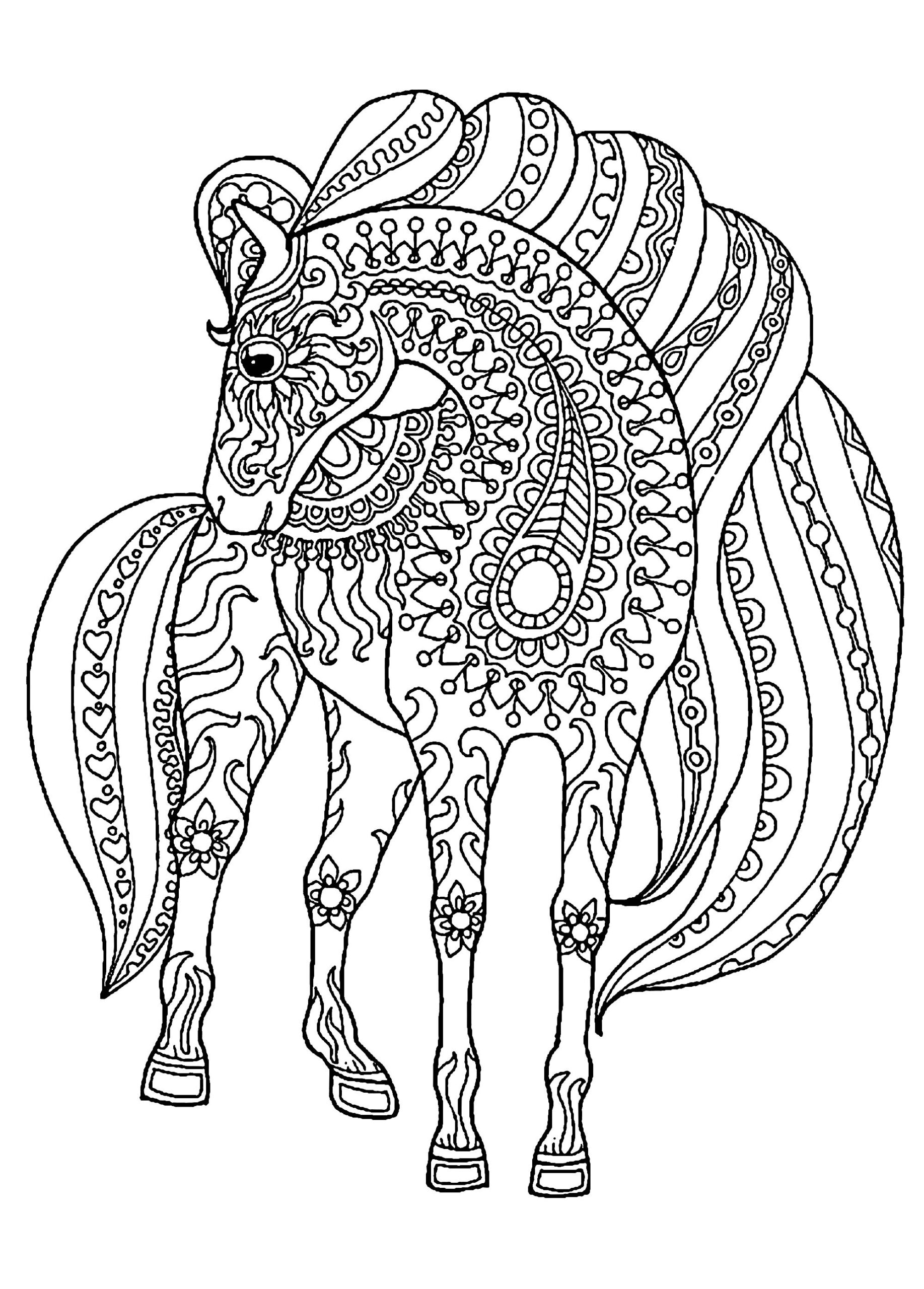 Free Printable Horses Coloring Pages For Kids Of All Ages Free Printable Horses Coloring Pages For Kids Of All Ages