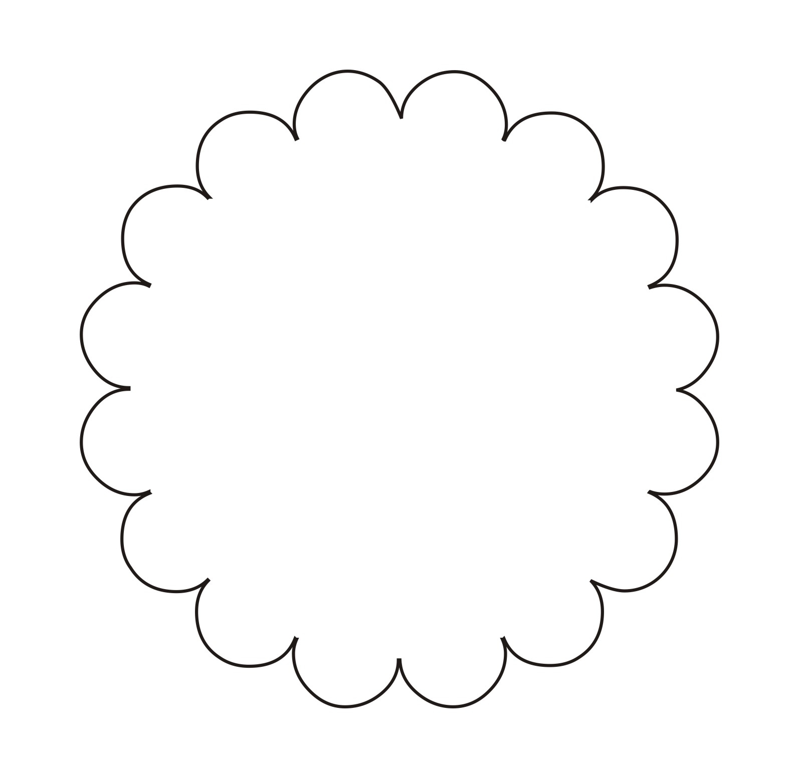 Free Printable Large Flower Templates ClipArt Best Free Printable Large Flower Templates ClipArt Best