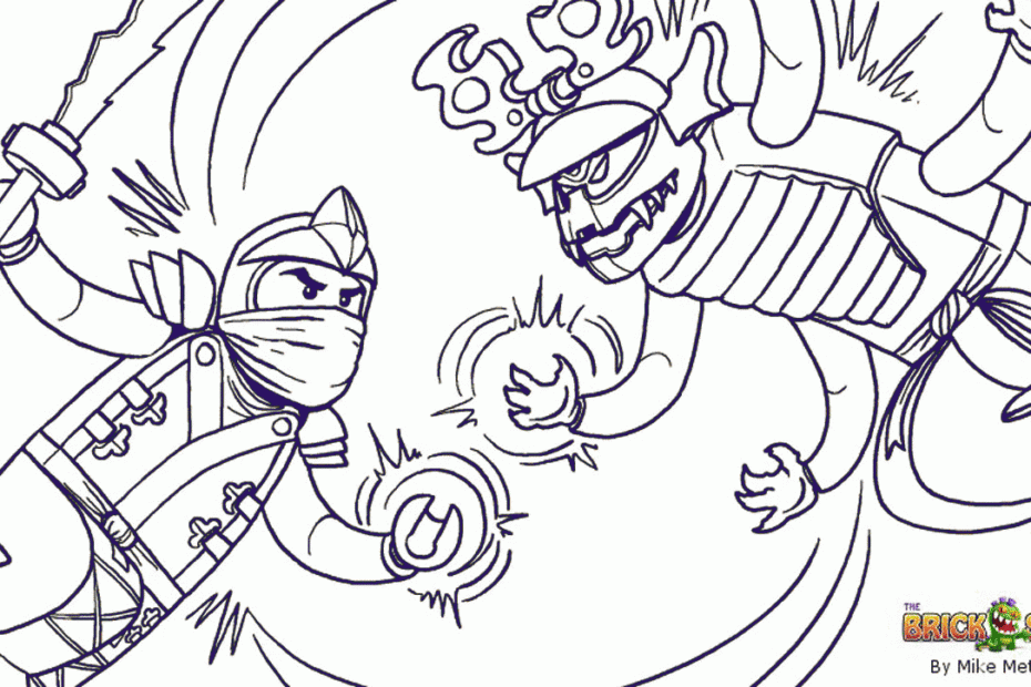 Free Printable Lego Ninjago Coloring Pages Coloring Home