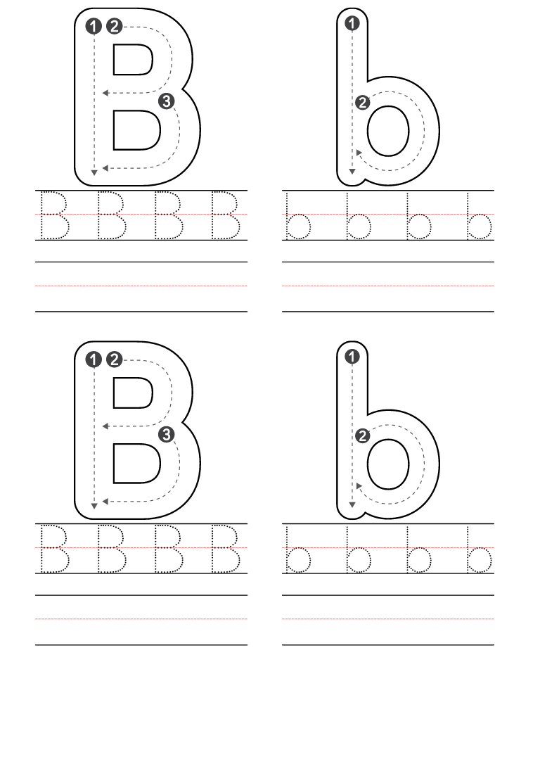Free Printable Letter B Worksheet Download Free Printable Letter B Free Printable Letter B Worksheet Download Free Printable Letter B