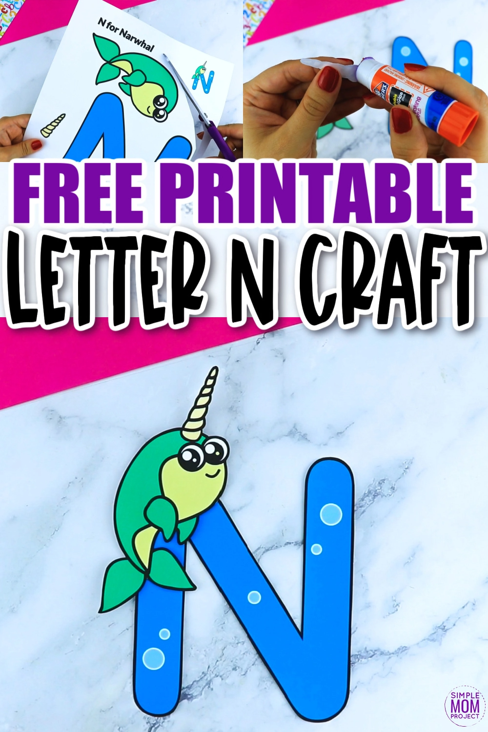 free printable letter n craft free printable letter n craft