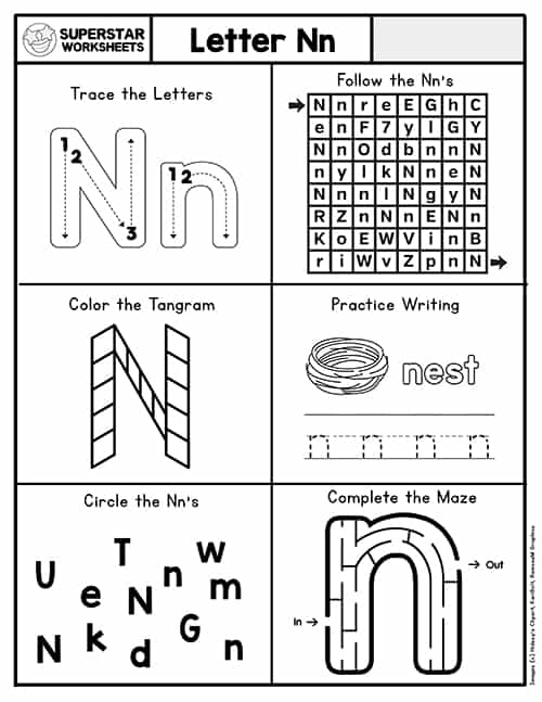 Free Printable Letter N Worksheets Download Free Printable Letter N Free Printable Letter N Worksheets Download Free Printable Letter N
