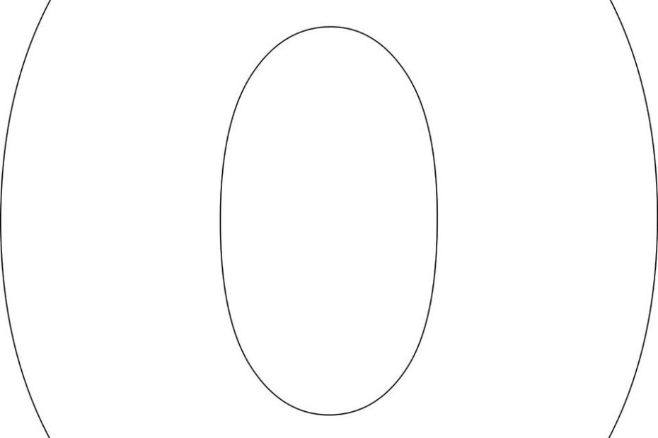 Free Printable Letter O Template