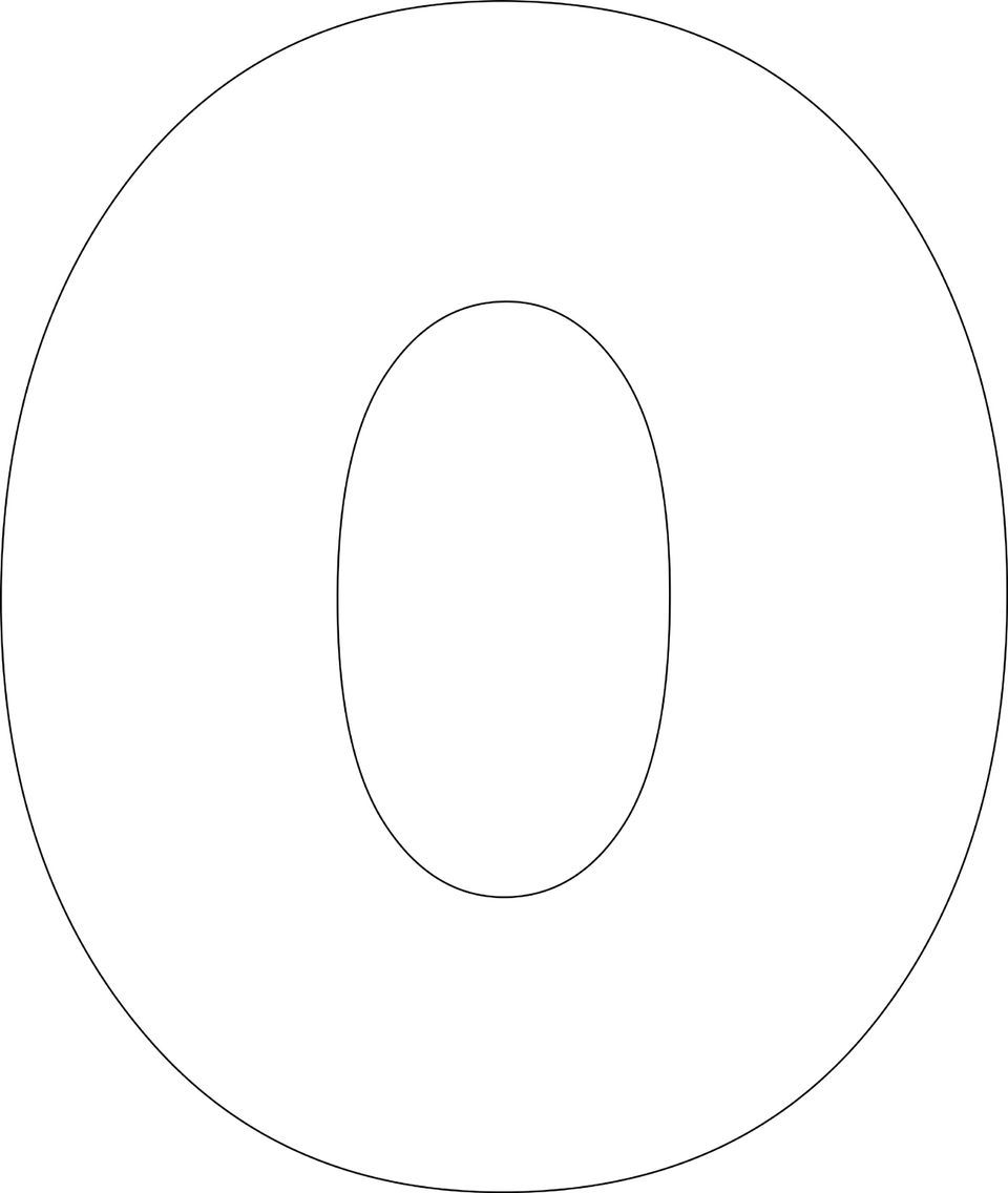 Free Printable Letter O Template Free Printable Letter O Template