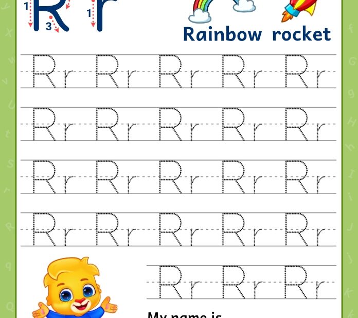 Free Printable Letter R Tracing Worksheets Infoupdate