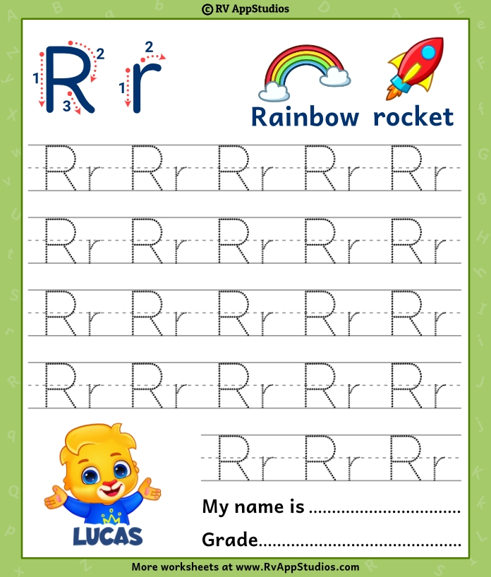 Free Printable Letter R Tracing Worksheets Infoupdate Free Printable Letter R Tracing Worksheets Infoupdate