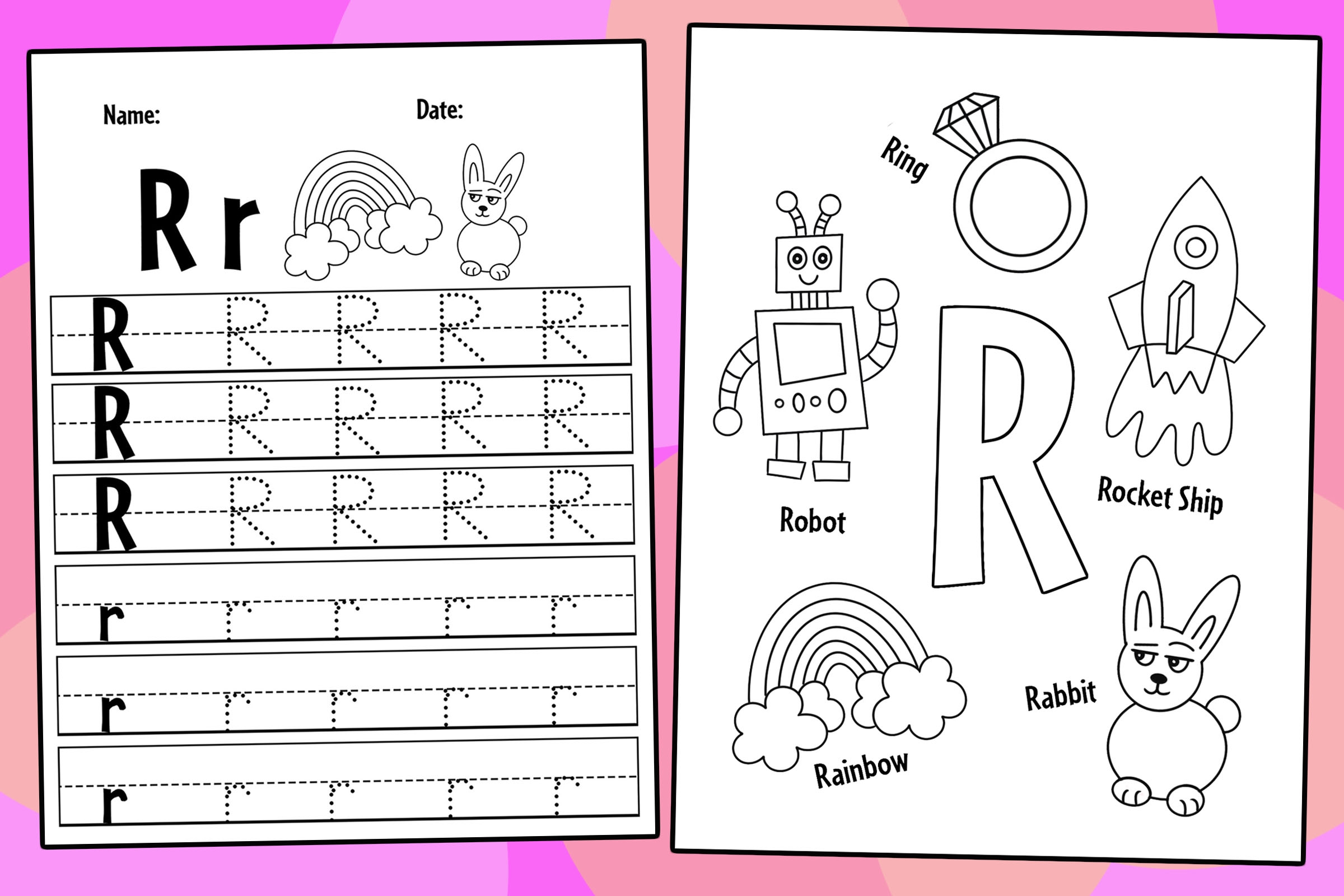 Free Printable Letter R Worksheets For Preschool The Hollydog Blog Free Printable Letter R Worksheets For Preschool The Hollydog Blog