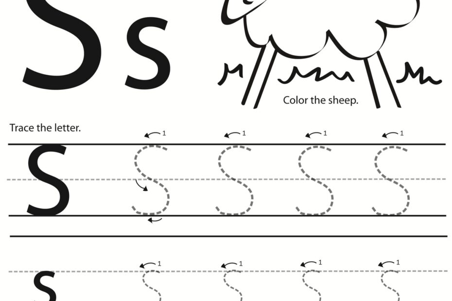 Free Printable Letter S Worksheets Printable Worksheets