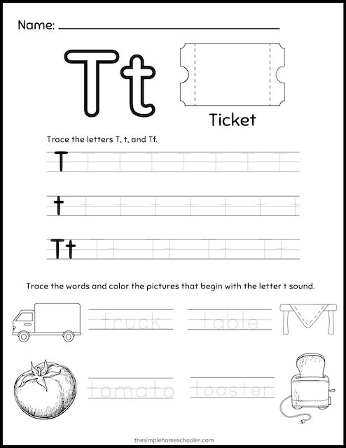 Free Printable Letter T Tracing Worksheets Infoupdate Free Printable Letter T Tracing Worksheets Infoupdate