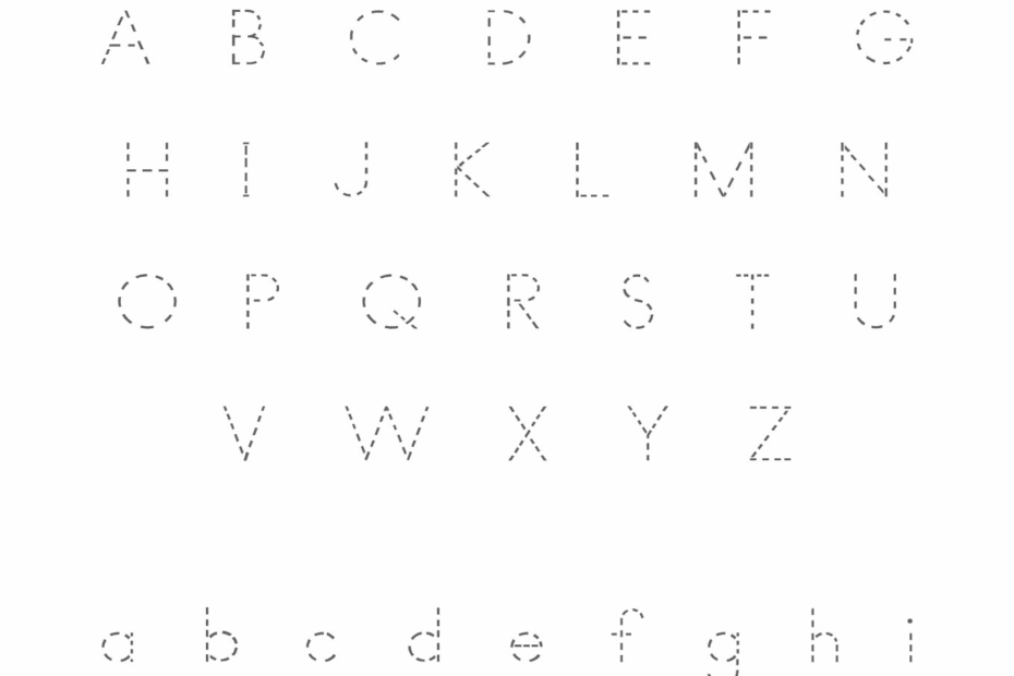 Free Printable Letter Tracing Sheets