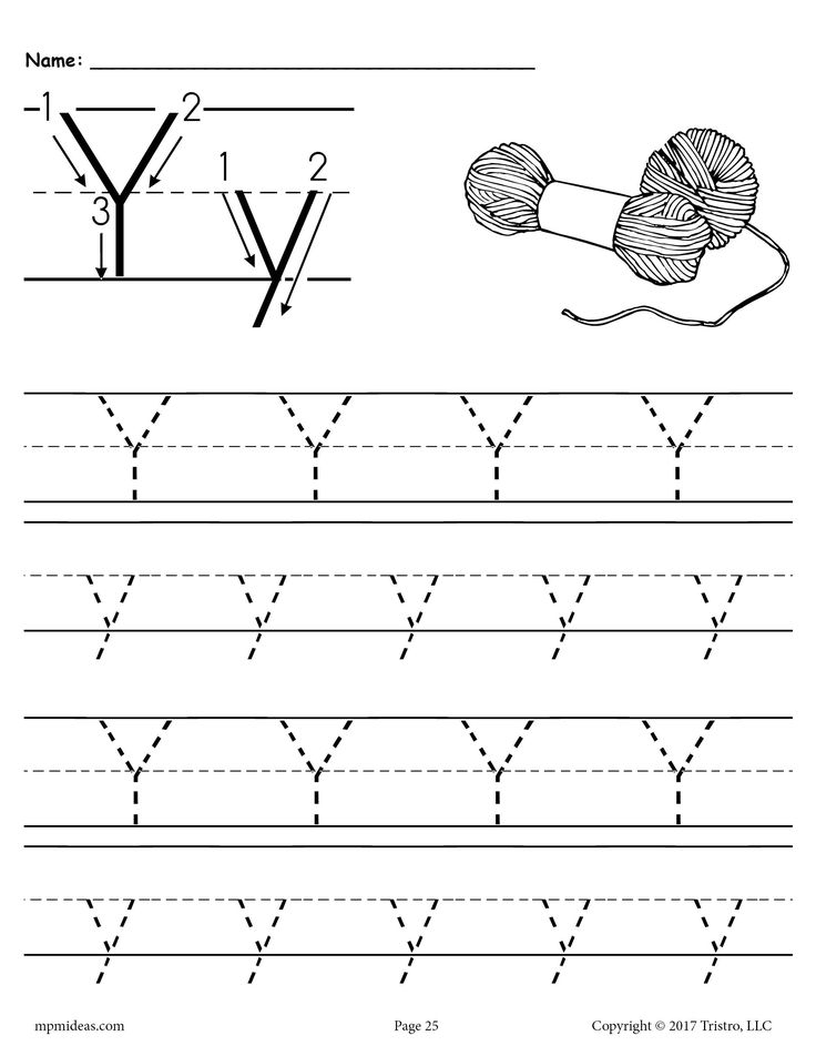 FREE Printable Letter Y Tracing Worksheet Letter Y Worksheets Free FREE Printable Letter Y Tracing Worksheet Letter Y Worksheets Free