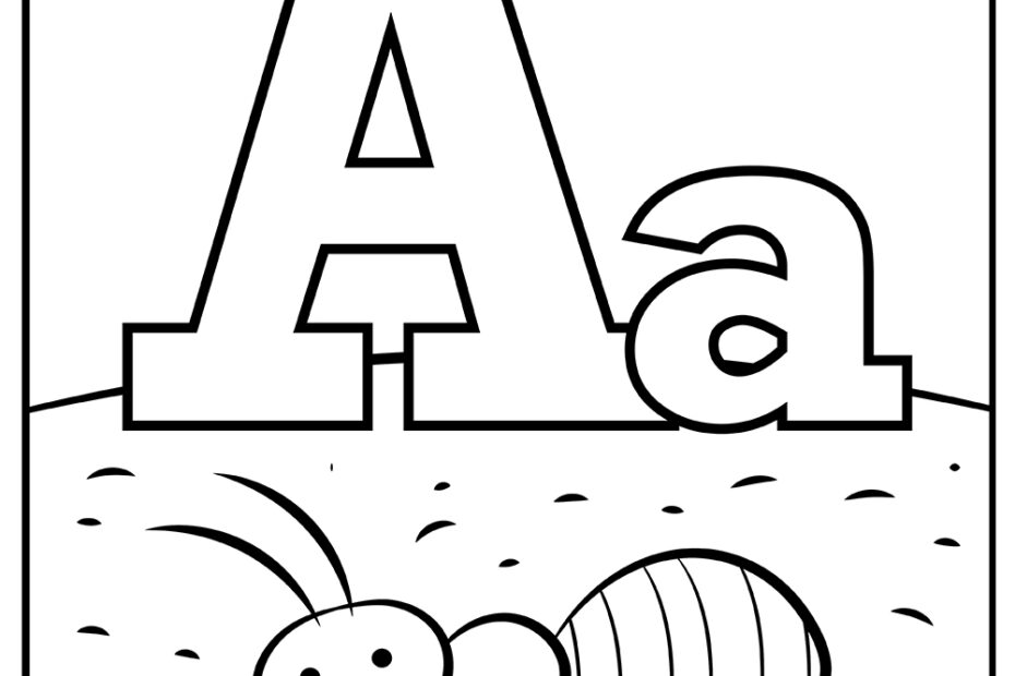 Free Printable Letters Coloring Pages Infoupdate
