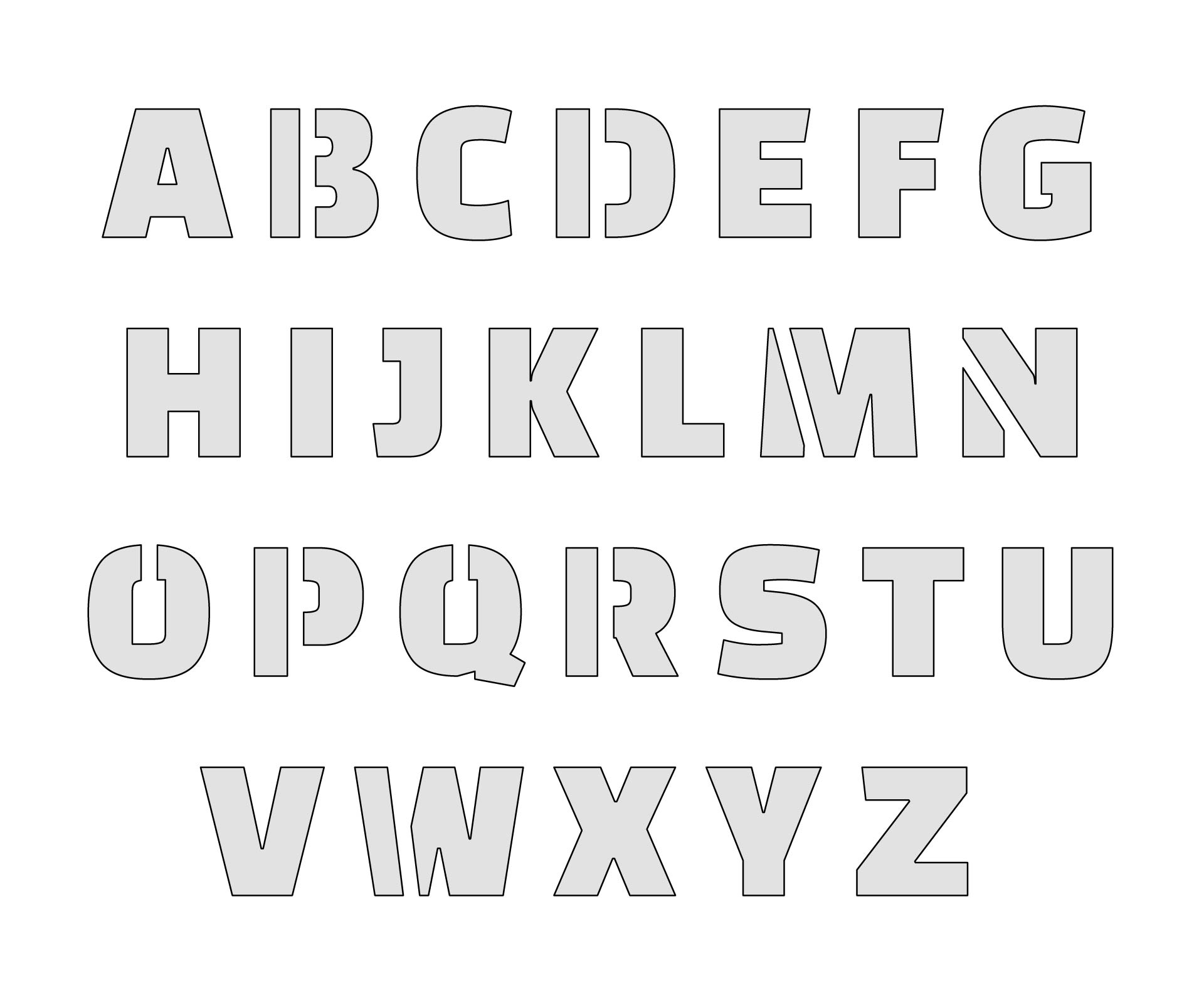 Free Printable Letters For Signs Free Printable Letters For Signs