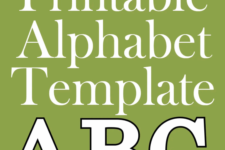 Free Printable Letters Make Breaks