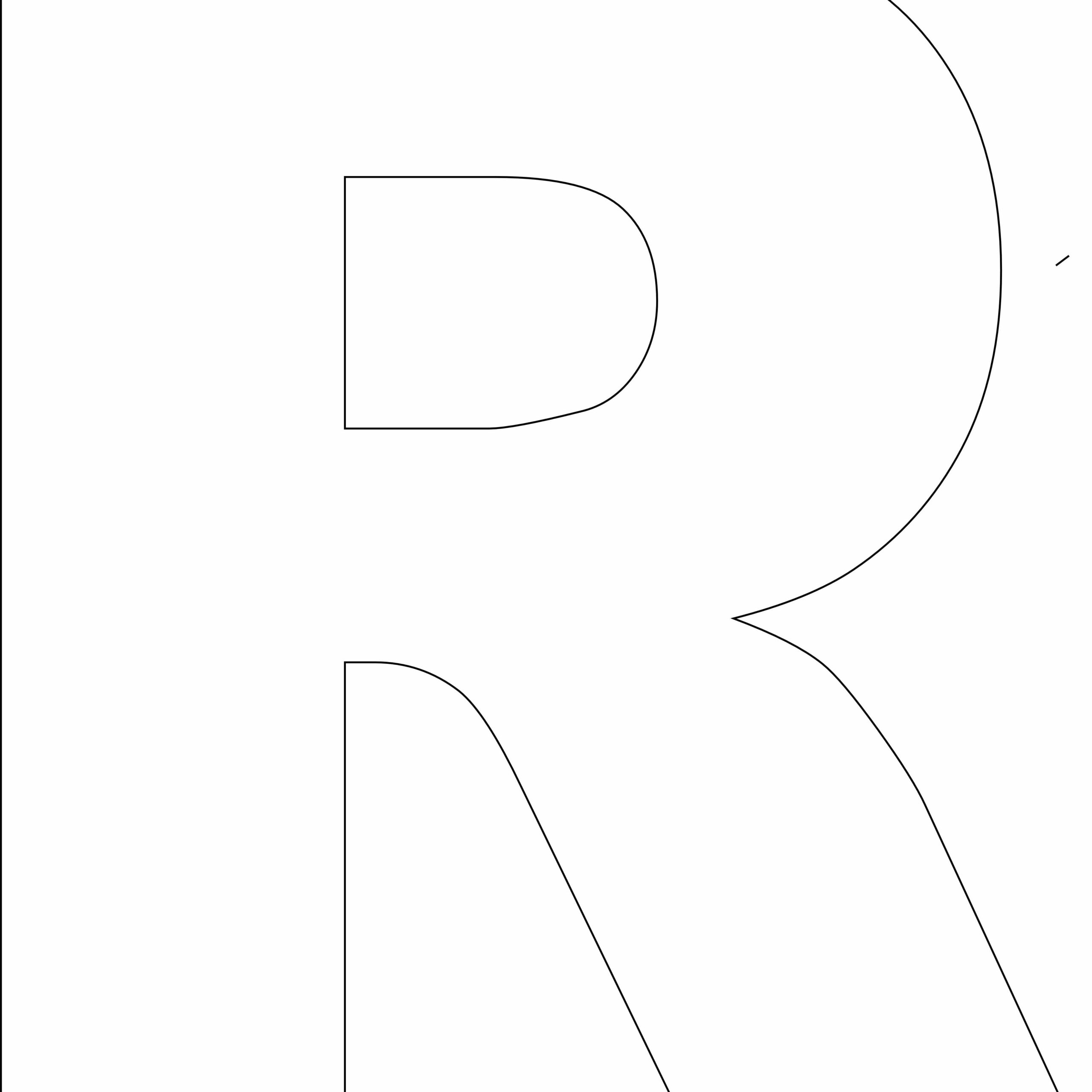 Free Printable Letters R Free Printable Letters R