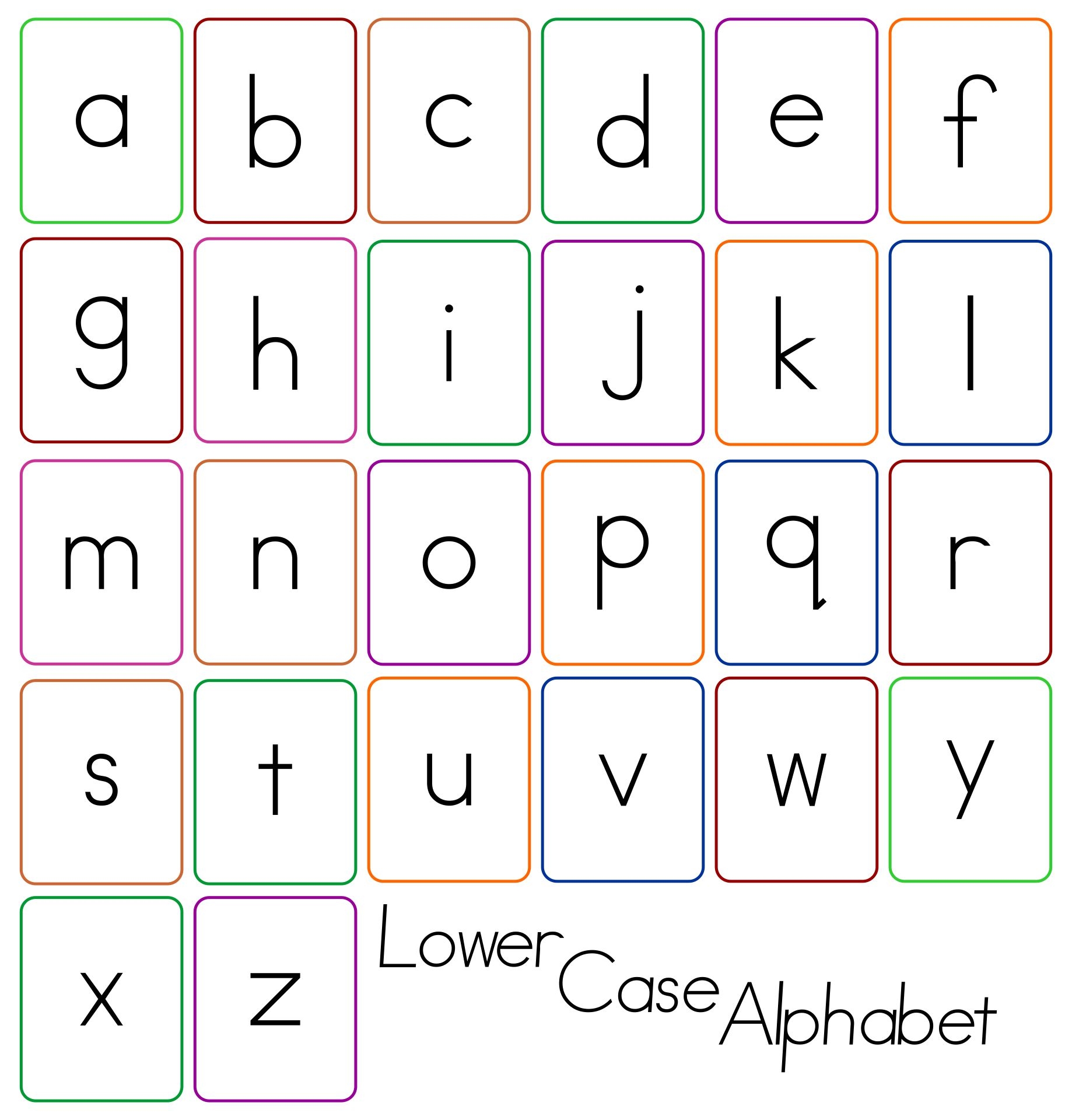 Free Printable Lowercase Letters Ideas 2022 Free Printable Lowercase Letters Ideas 2022