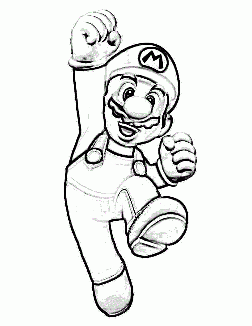 Free Printable Mario Coloring Pages For Kids Free Printable Mario Coloring Pages For Kids