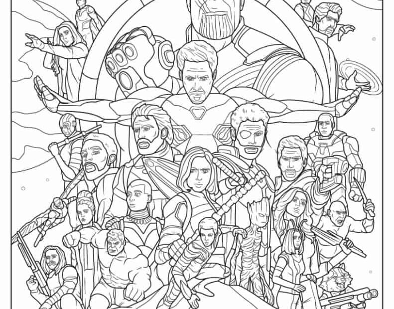 Free Printable Marvel Coloring Sheets Free Coloring Sheet Printables