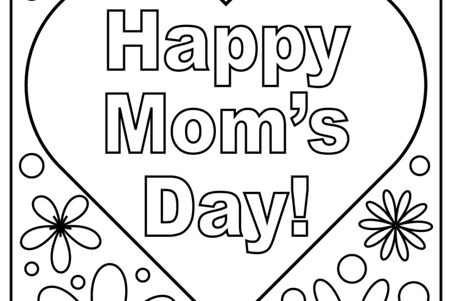 Free Printable Mother 39 s Day Coloring Pages Web Free Printable Mother s