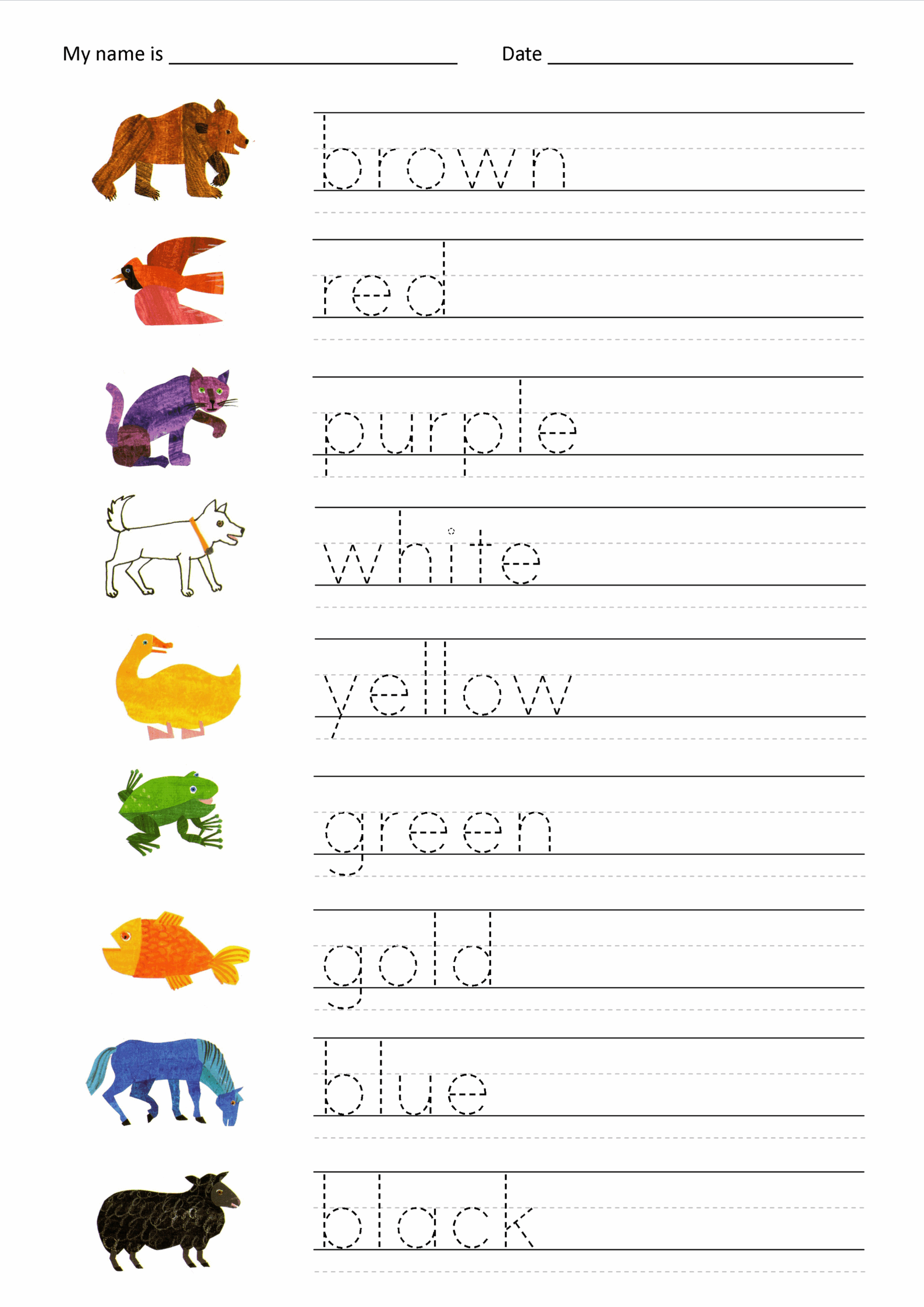 word tracing for preschoolers printable word tracing for preschoolers printable