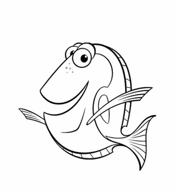 Free Printable Nemo Coloring Pages For Kids Free Printable Nemo Coloring Pages For Kids