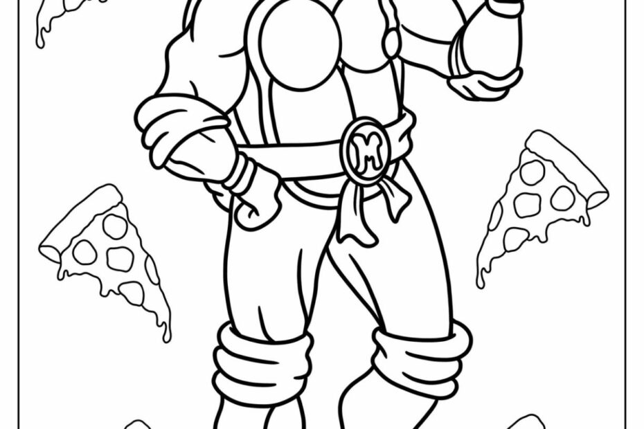 Free Printable Ninja Turtle Coloring Sheets Free Coloring Sheet