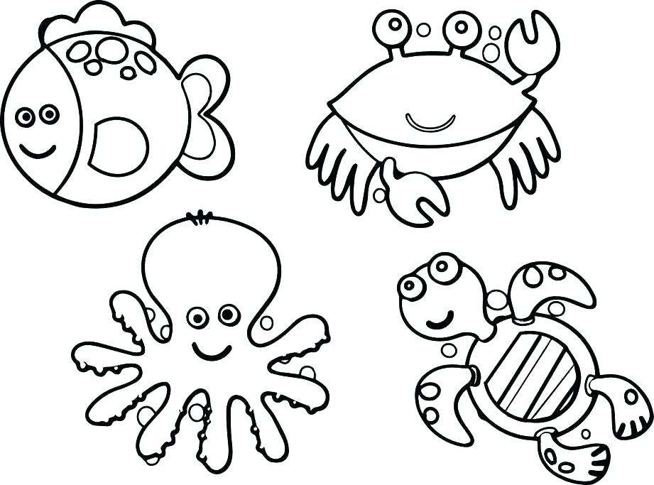 free coloring pages ocean animals free coloring pages ocean animals