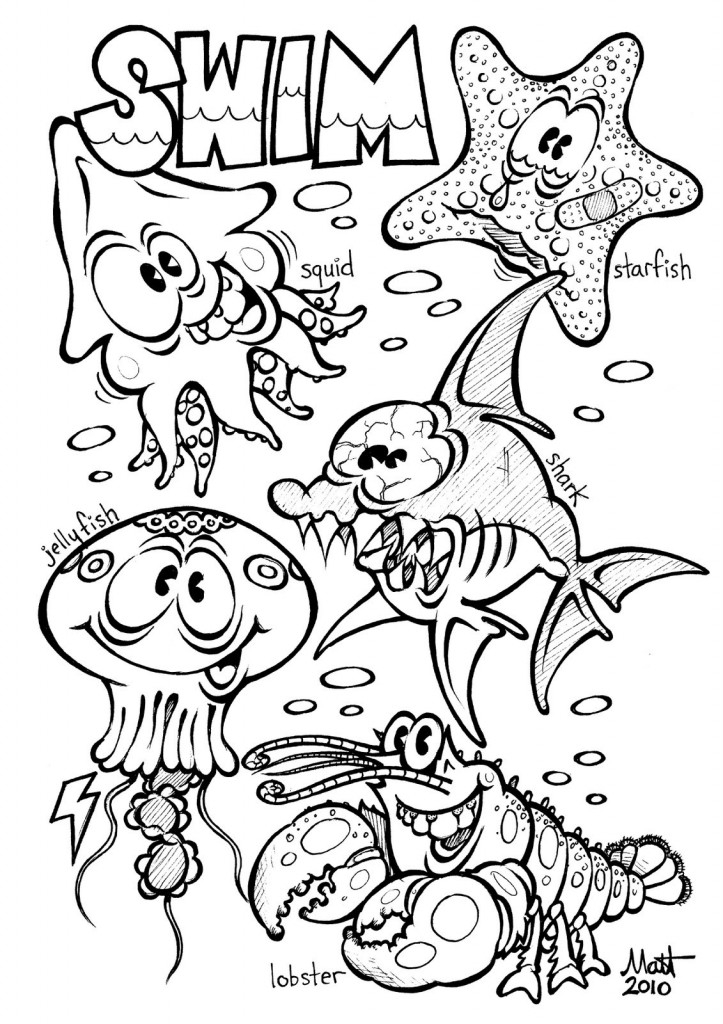 Free Printable Ocean Coloring Pages For Kids Free Printable Ocean Coloring Pages For Kids
