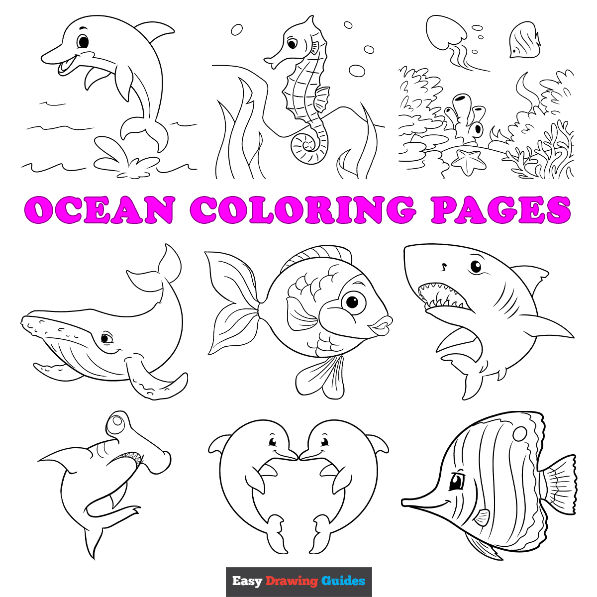 Free Printable Ocean Coloring Pages Free Printable Ocean Coloring Pages
